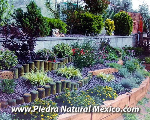 Laja Roja Tlayua Piedra Decorativa - Marmol Negro