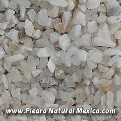 Laja Blanca Galarza Piedra Decorativa - Onix Blanco Grano Mediano
